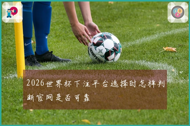 2026世界杯下注平台选择时怎样判断官网是否可靠