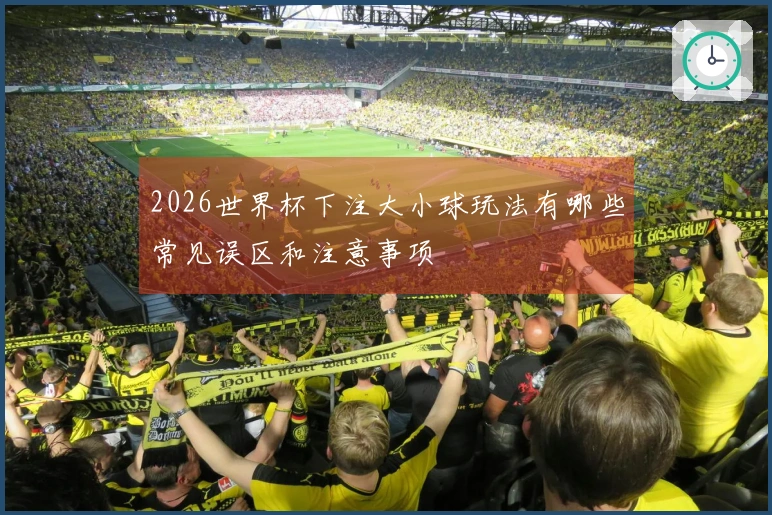 2026世界杯下注大小球玩法有哪些常见误区和注意事项