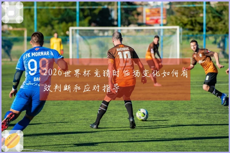 2026世界杯竞猜时临场变化如何有效判断和应对指导